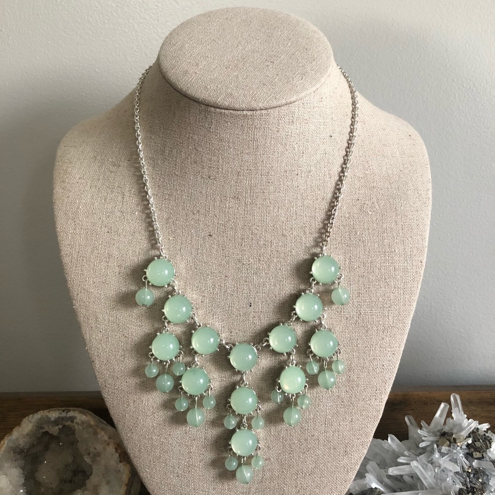 Pale Green Necklace